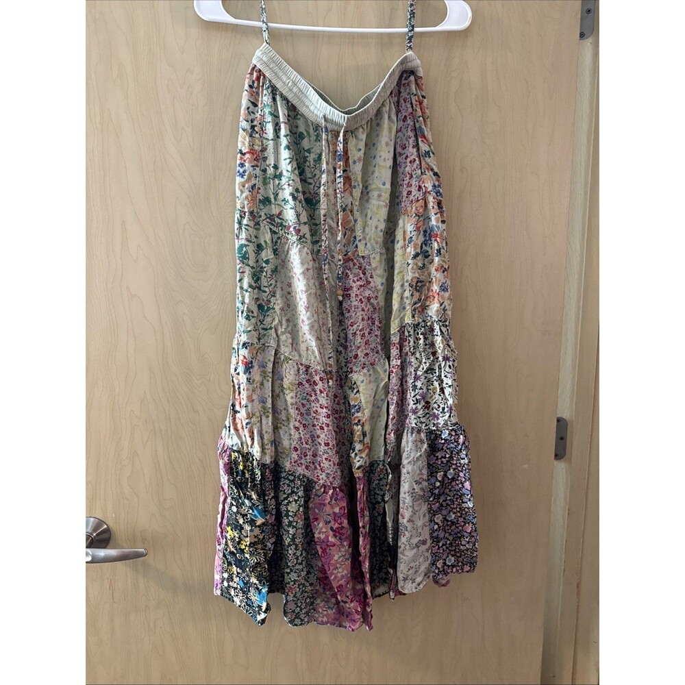 Young Threads Patchwork Floral Pant Size Small